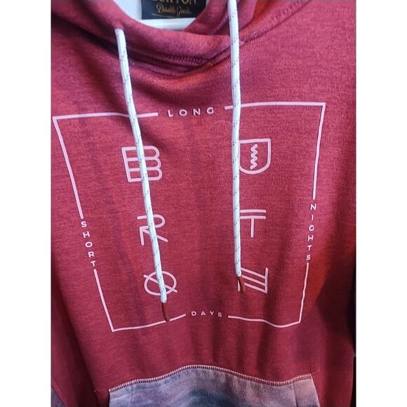 Vintage Burton Snowboard Hoodie Men’s XL Black Pullover Sweatshirt Skate Y2K - Picture 3 of 7